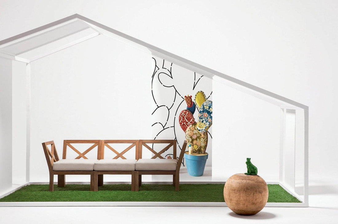 Round Side Table Suar - Aloha Sofa