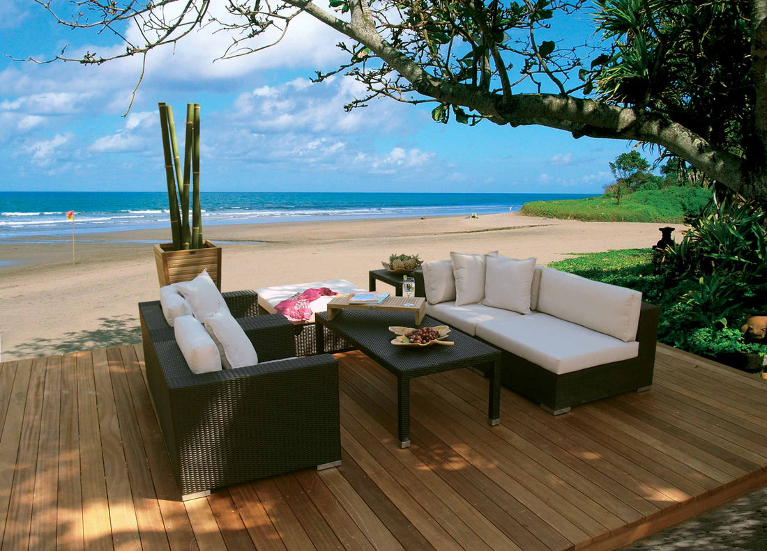 Patio Basket Decor | Aloha Sofa