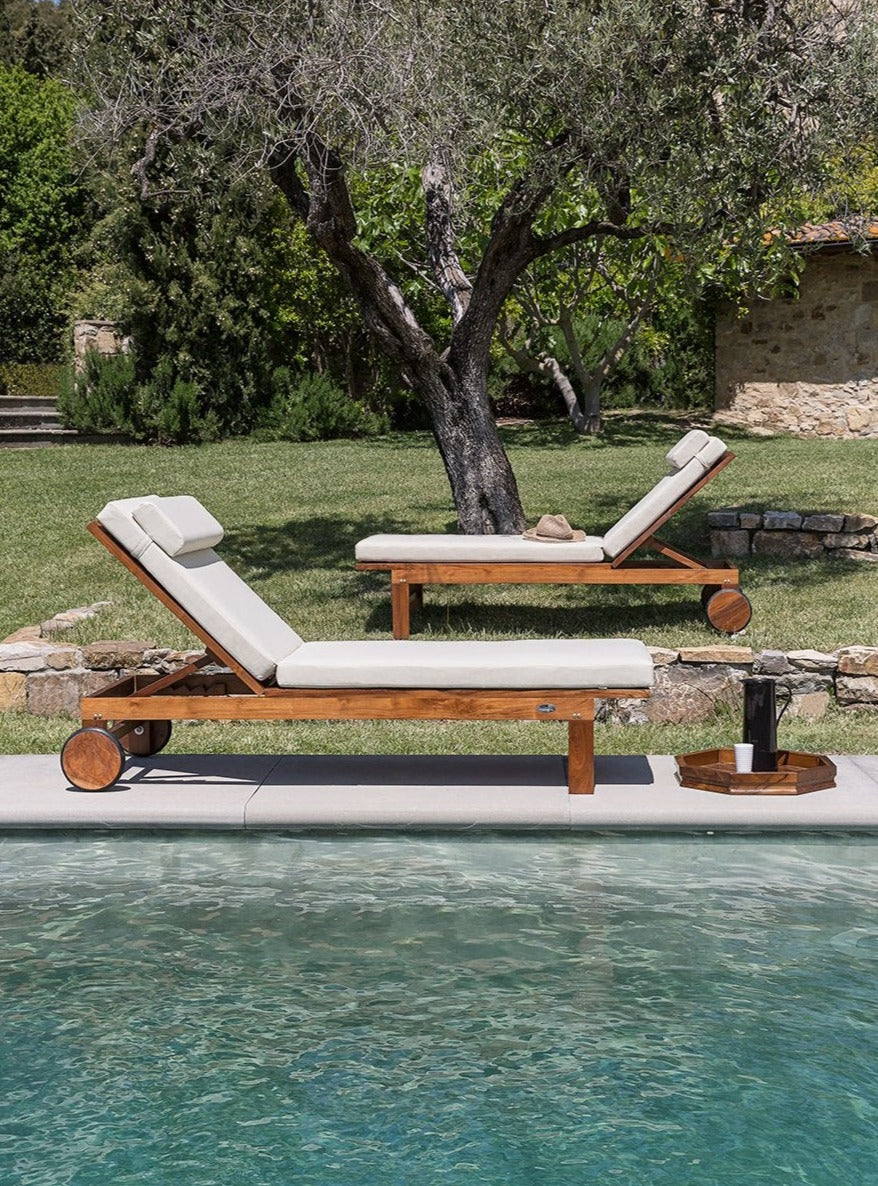 Sunlounger With Wheels Georgetown - Aloha Sofa