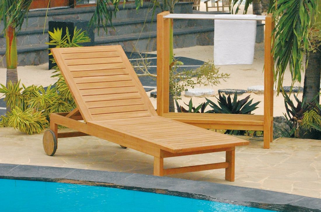 Sunlounger With Wheels Georgetown - Aloha Sofa