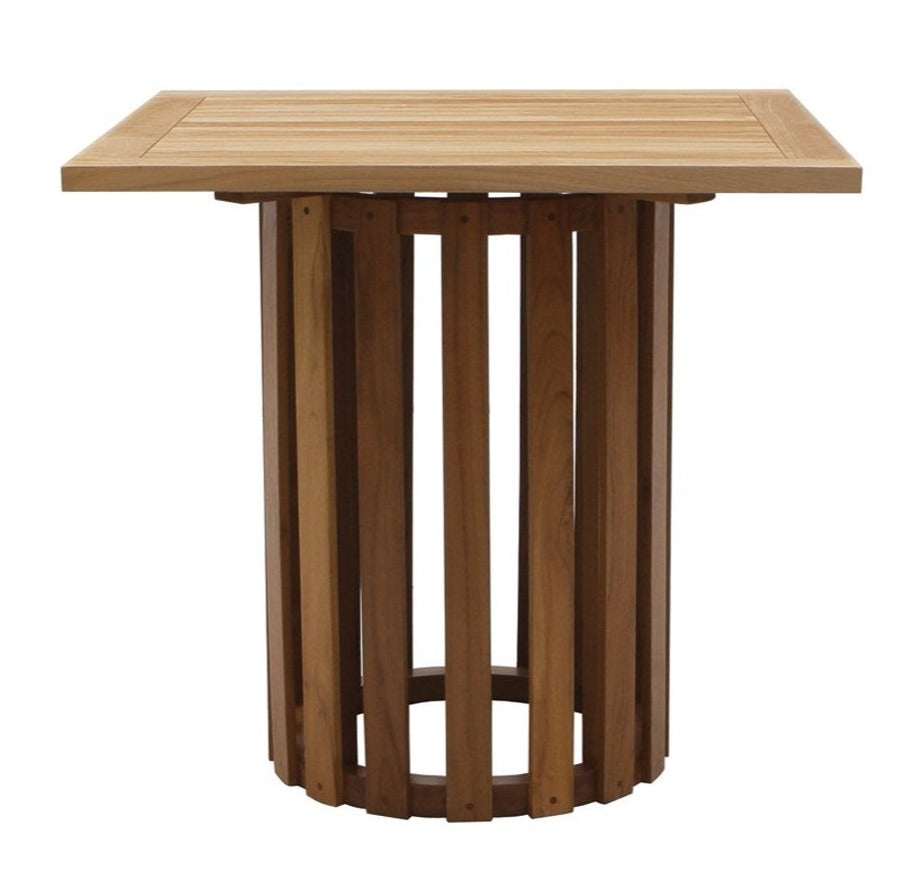 Square Single Leg Dining Table Georgetown - Aloha Sofa