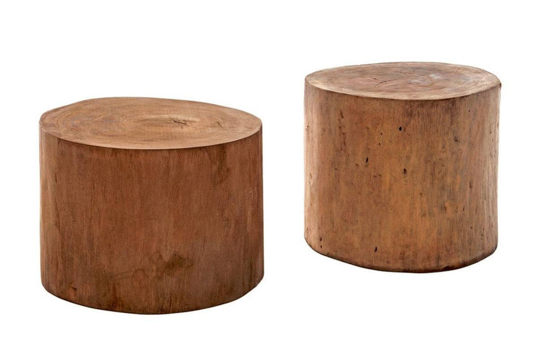 Round Side Table Suar - Aloha Sofa