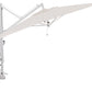 Square Retractable Aluminium Cantilever Parasol, 118.1 inch OMBRELLONI
