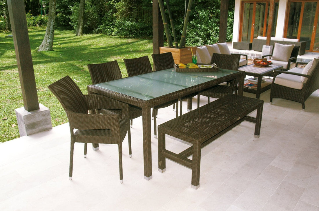 Backless Garden Bench Tonga - Aloha Sofa