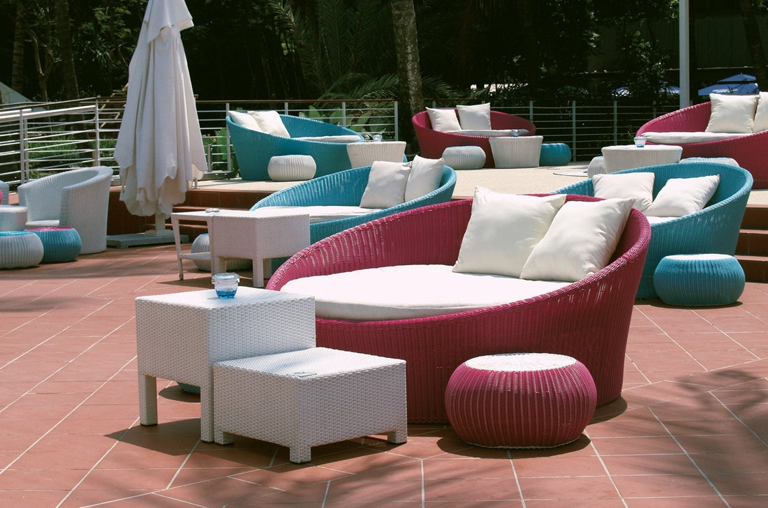 Square Side Table Sentosa - Aloha Sofa