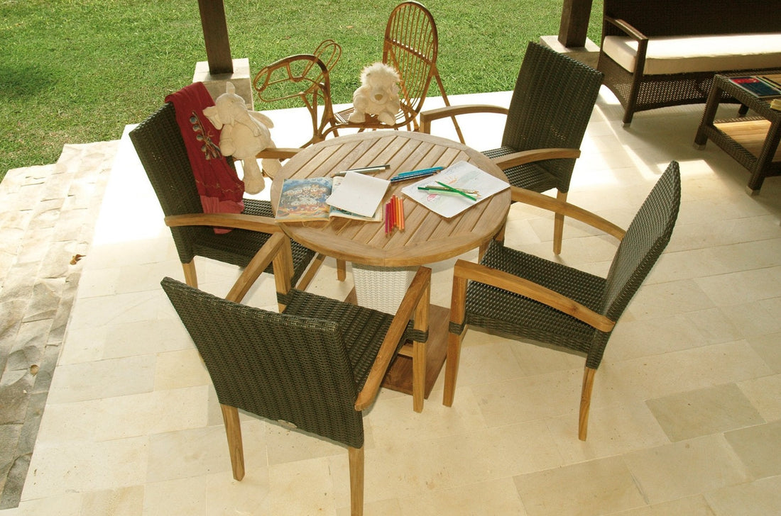 Round Dining Table Sentosa - Aloha Sofa