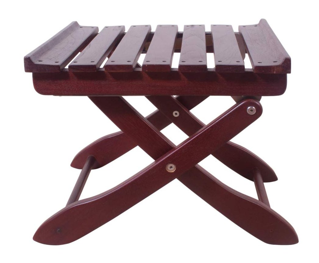 Wooden folding stool 