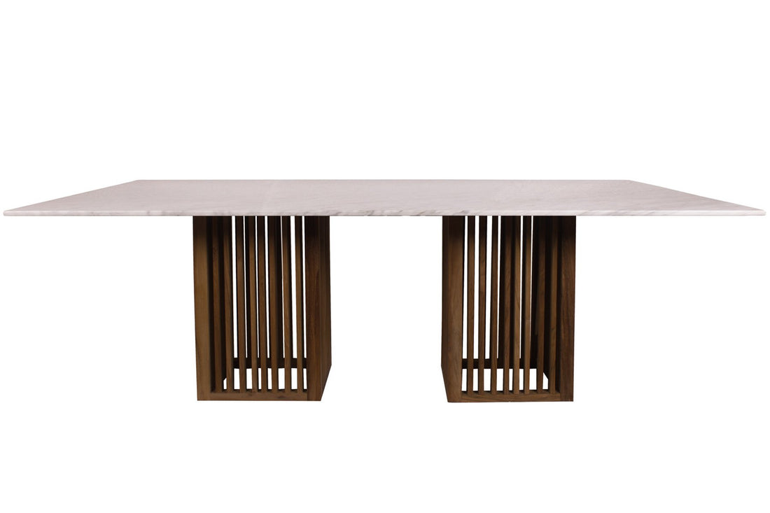 Marble Top Rectangular Dining Table CODE - Aloha Sofa