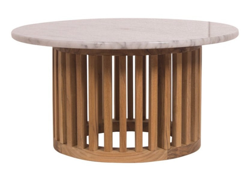Marble Top Round Side Table CODE - Aloha Sofa